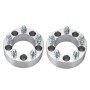 [US Warehouse] 2 PCS 89-5x4.5-2 inch 88.5mm 1/2 inch x20 Hub Centric Wheel Adapters